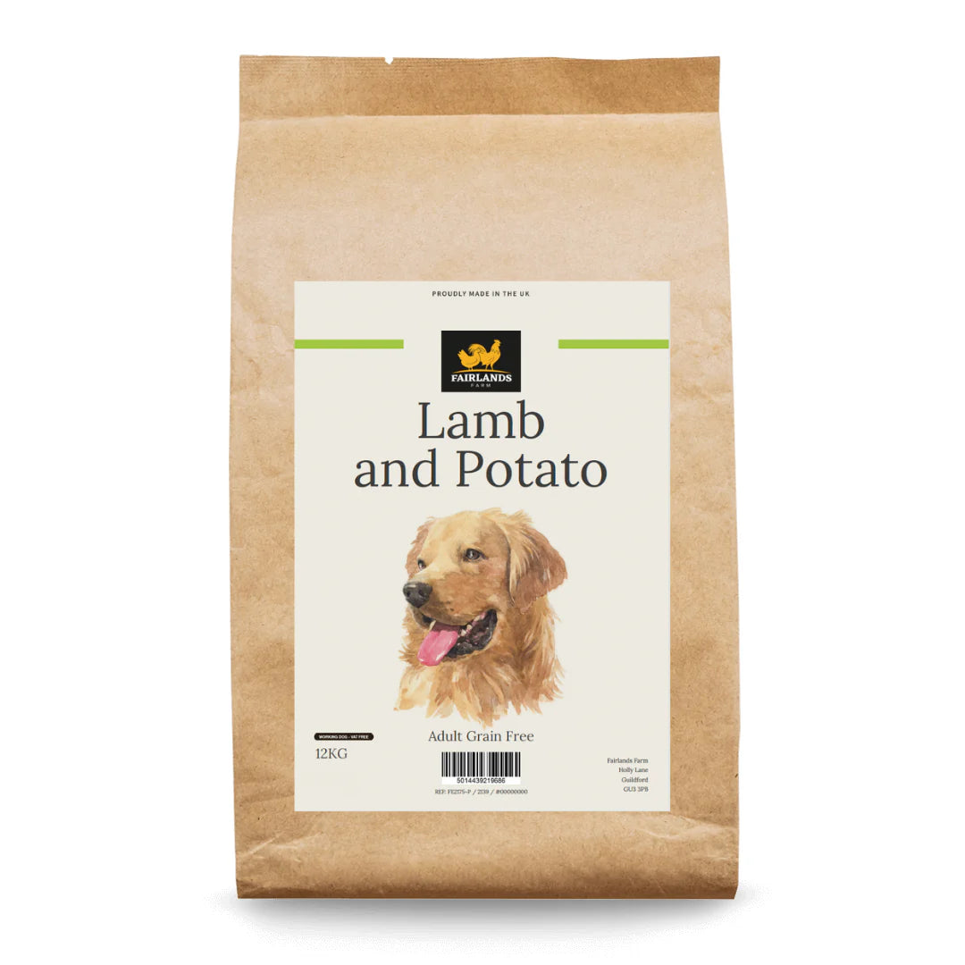 Fairlands Farm Working Dog Grain Free Adult Lamb & Potato 12kg