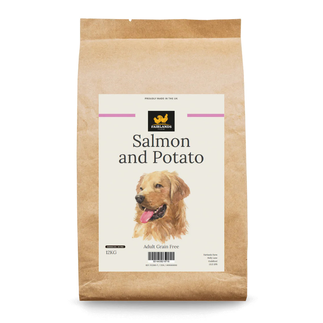 Fairlands Farm Working Dog Grain Free Adult Salmon & Potato 12kg