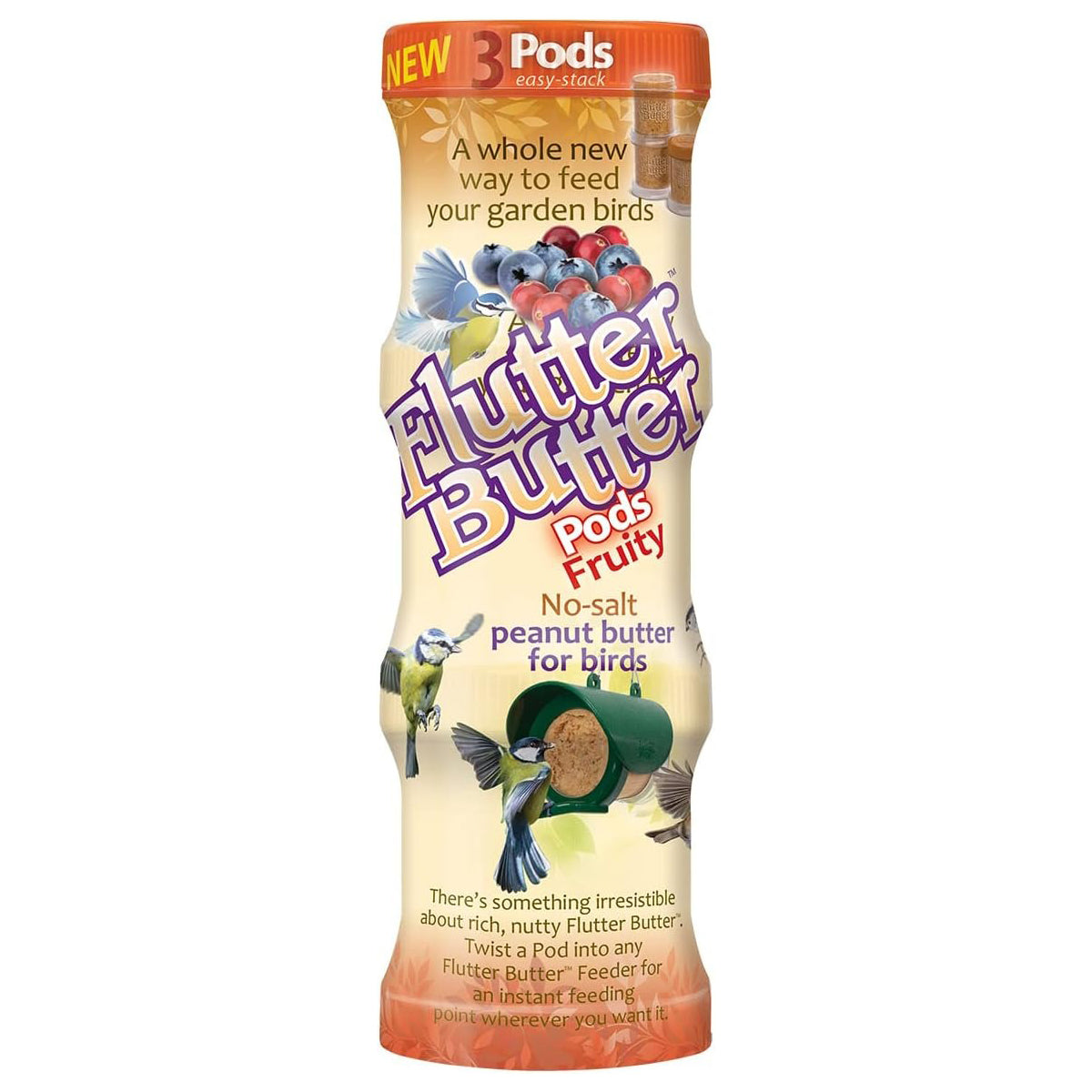 Flutter Butter Fruity Pods X3 Pack