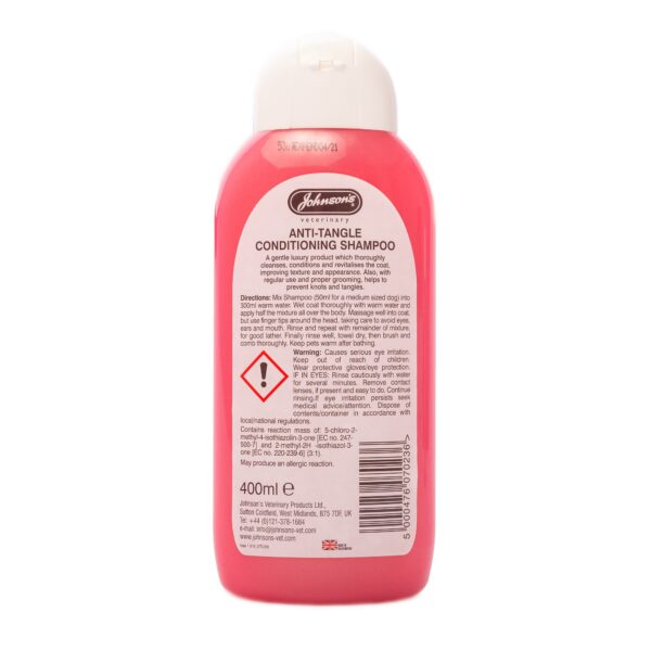 Johnsons Anti Tangle Shampoo 400ml