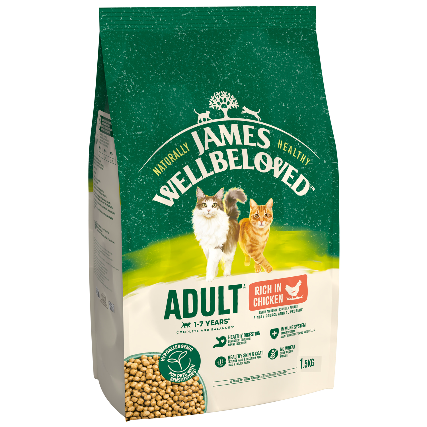 James Wellbeloved Cat - Adult Oral Health Turkey 1.5kg
