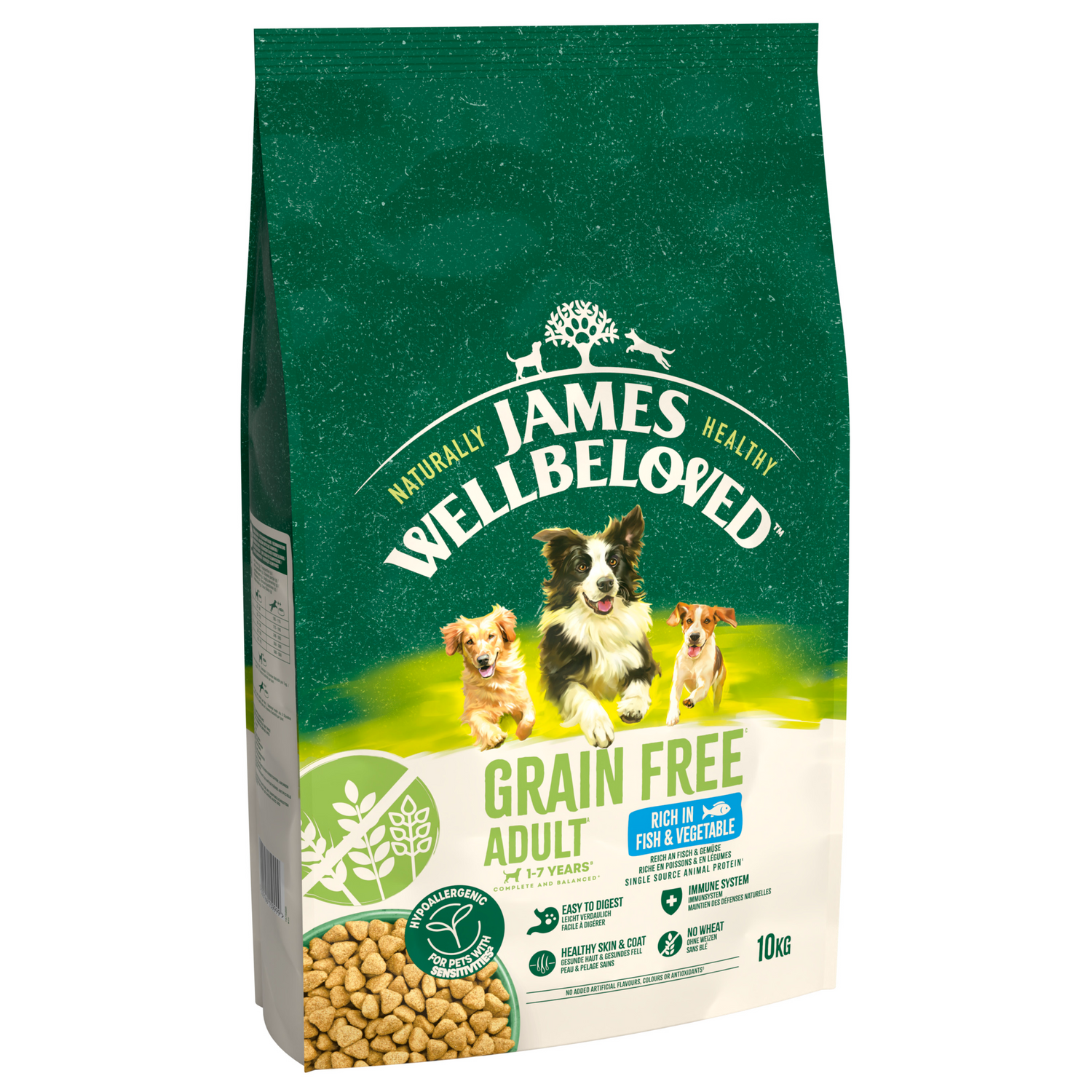 James Wellbeloved Dog - Adult Grain Free Fish & Veg 10kg
