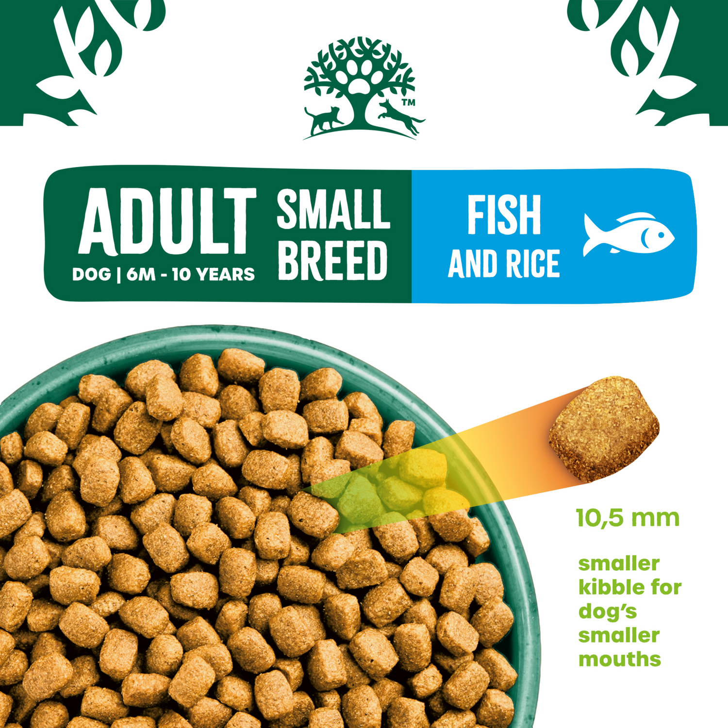 James Wellbeloved Dog - Adult Small Breed Fish & Rice 7.5kg