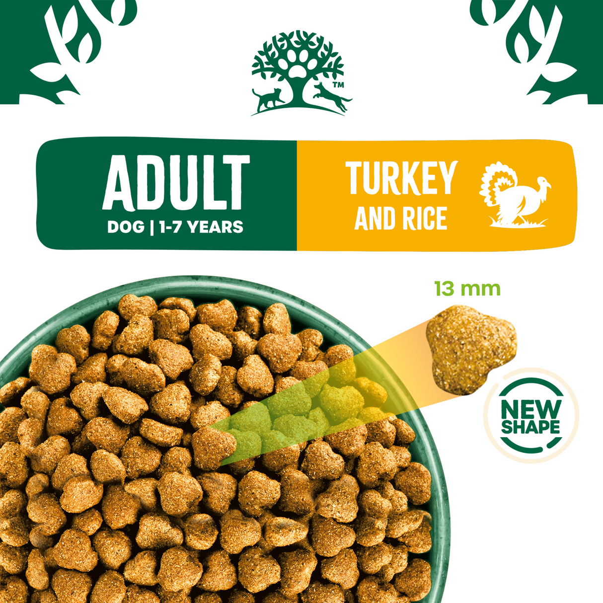 James Wellbeloved Dog - Adult Turkey & Rice 15kg