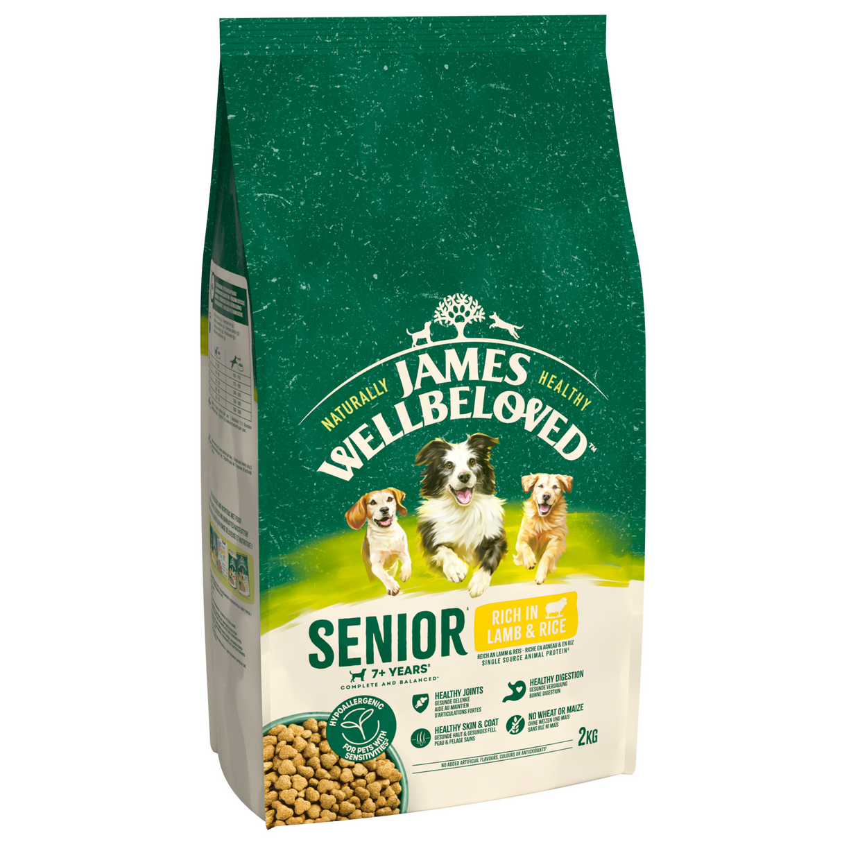 James Wellbeloved Dog - Senior Lamb & Rice 2kg