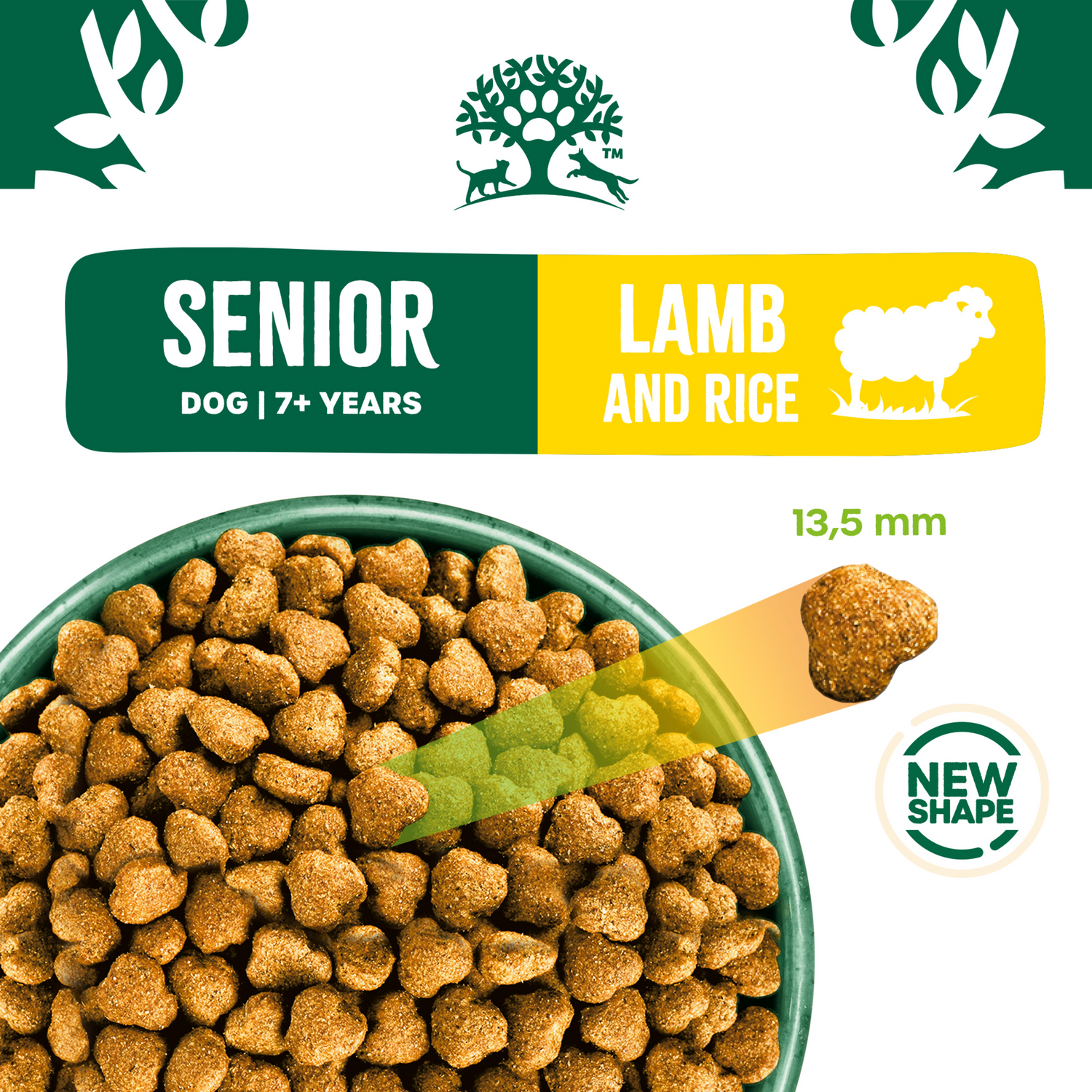 James Wellbeloved Dog - Senior Lamb & Rice 15kg