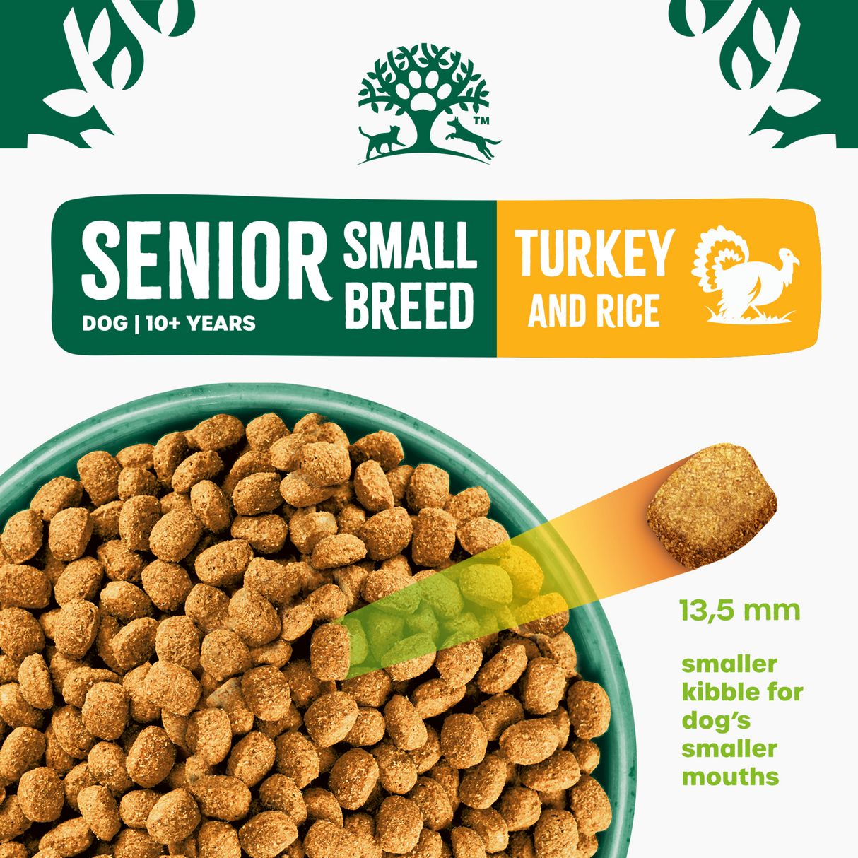 James Wellbeloved Dog - Senior Small Breed Turkey & Rice 1.5kg