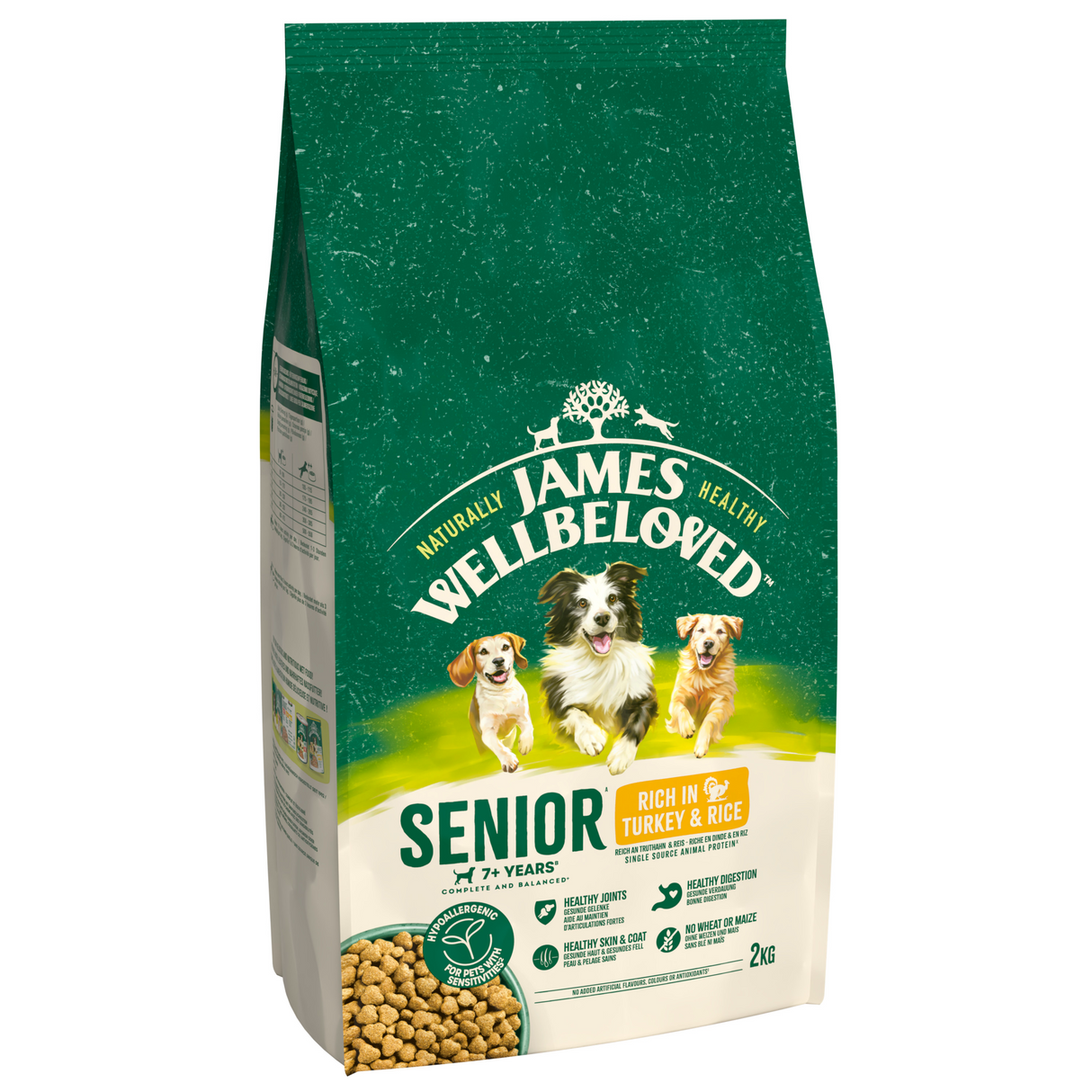 James Wellbeloved Dog - Senior Turkey & Rice 2kg
