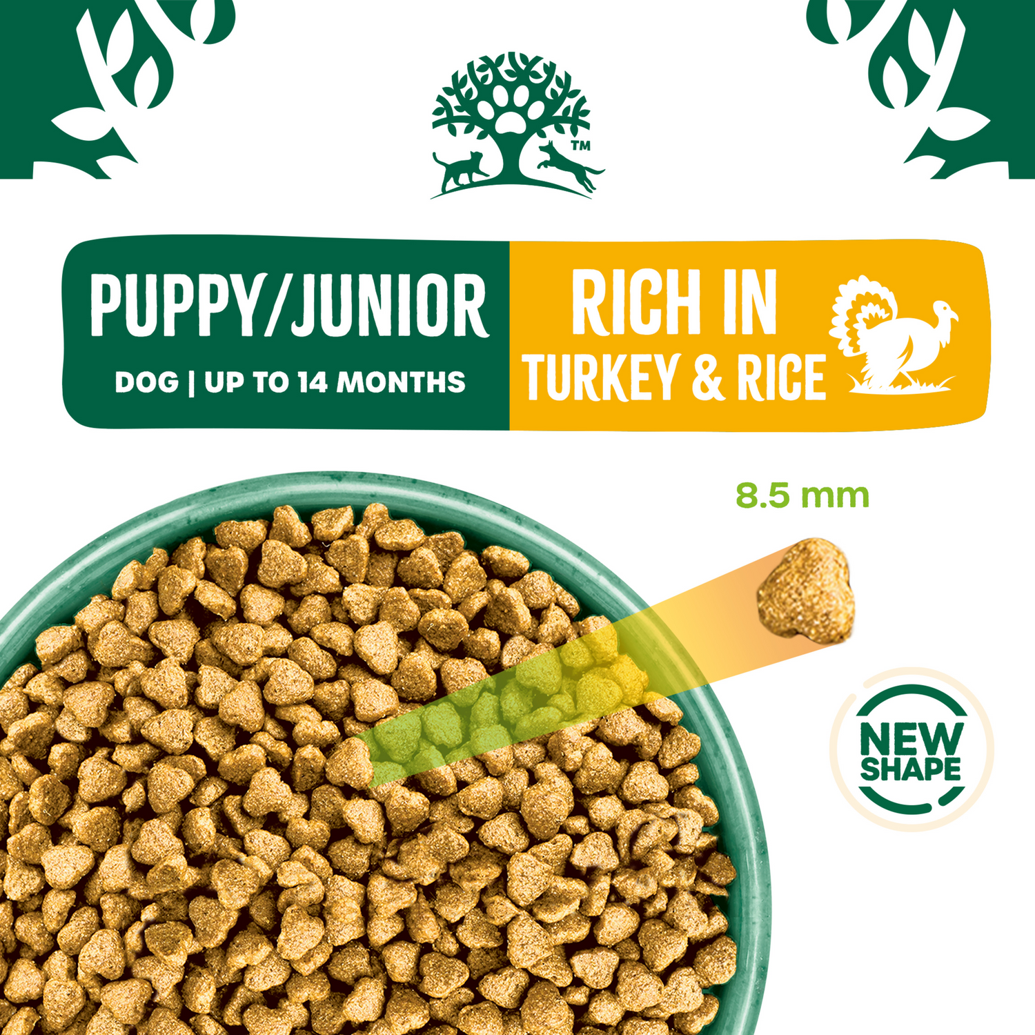 James Wellbeloved Puppy / Junior - Turkey & Rice 15kg