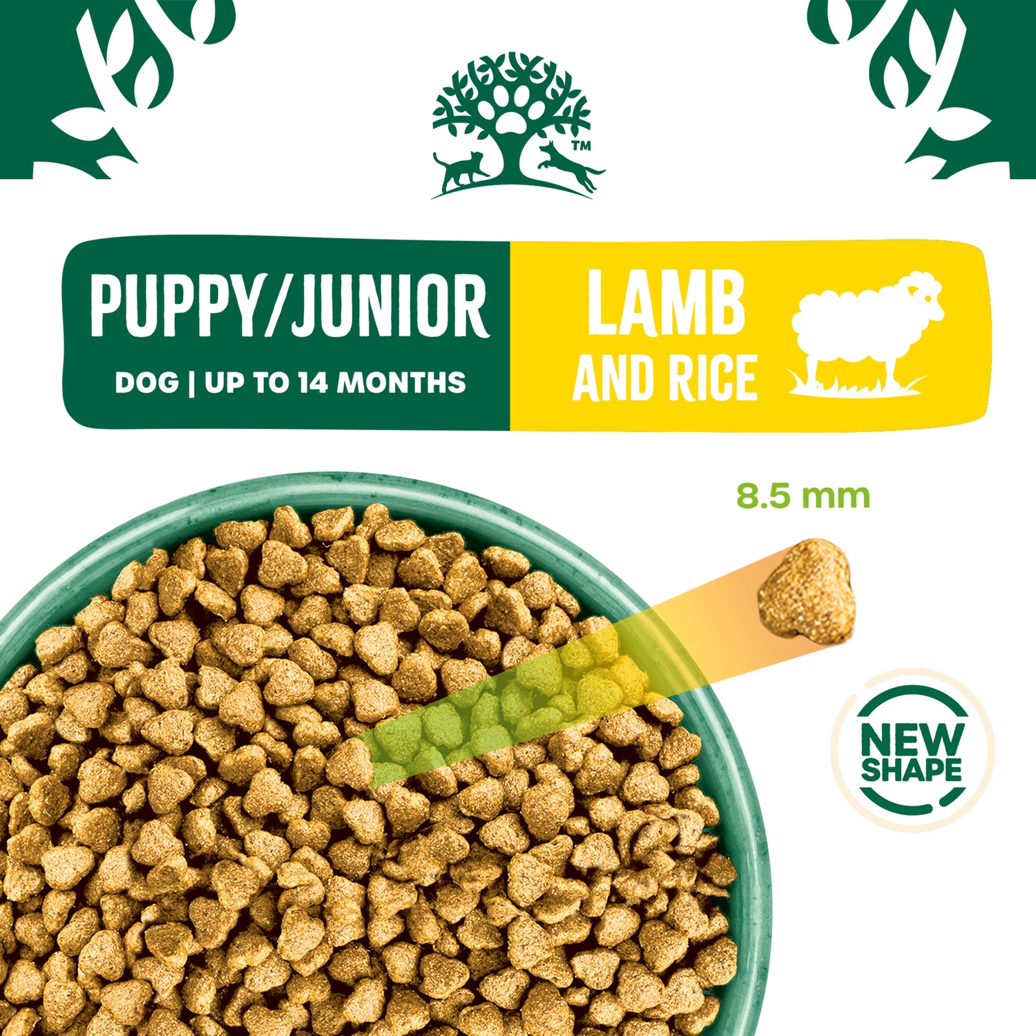 James Wellbeloved Puppy / Junior - Lamb & Rice 15kg