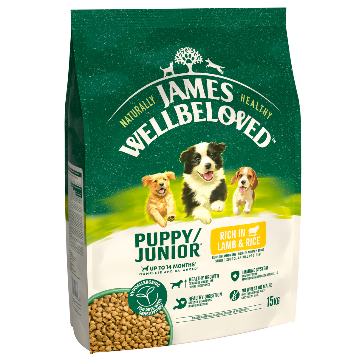 James Wellbeloved Puppy / Junior - Turkey & Rice 15kg