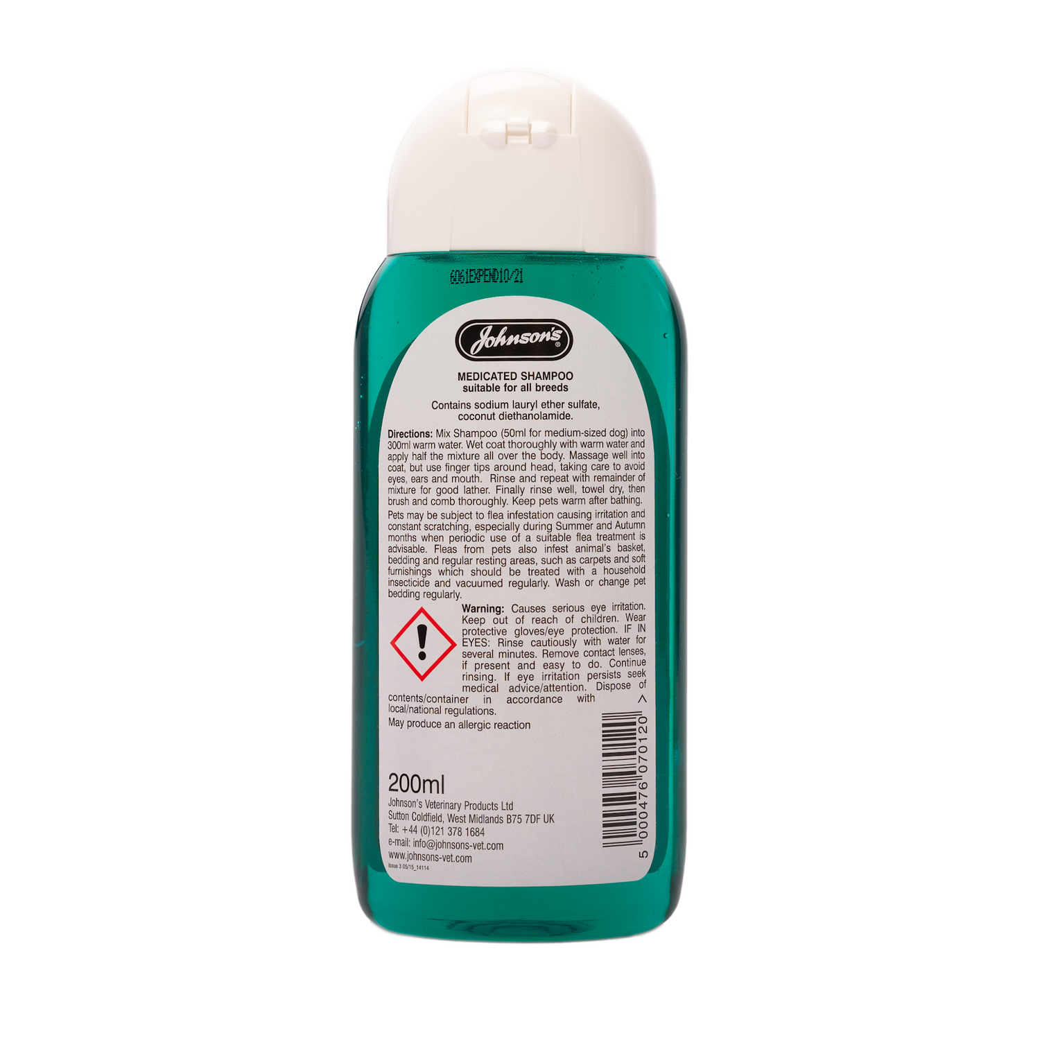 Johnsons Medicated Shampoo 200ml
