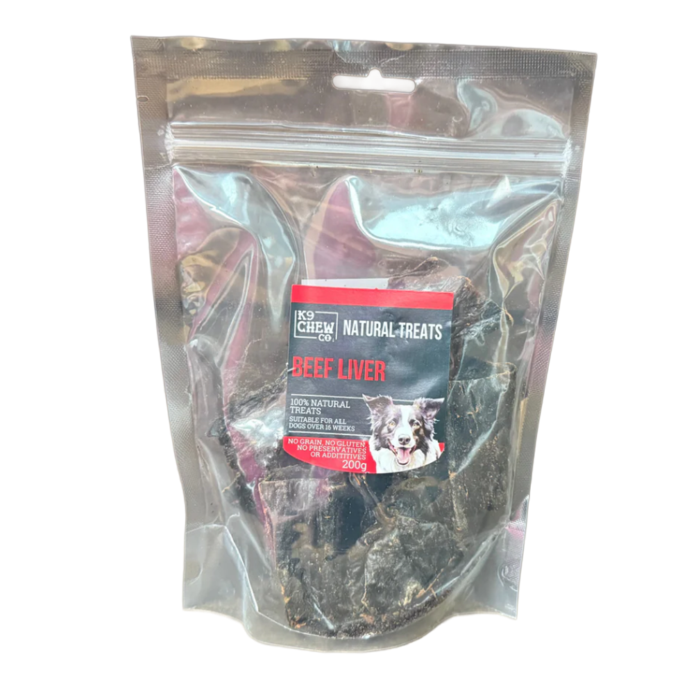 K9 Chew Co Beef Liver 200g