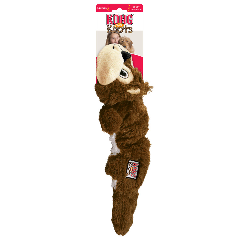KONG Scrunch Knots Squirrel M/L