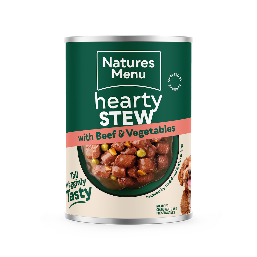 Natures Menu Dog - Chicken, Lamb, Beef, Salmon Stew Cans 12x415g