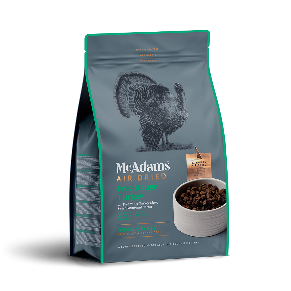 McAdams Adult Dog Air Dried Turkey Sensitive 400g