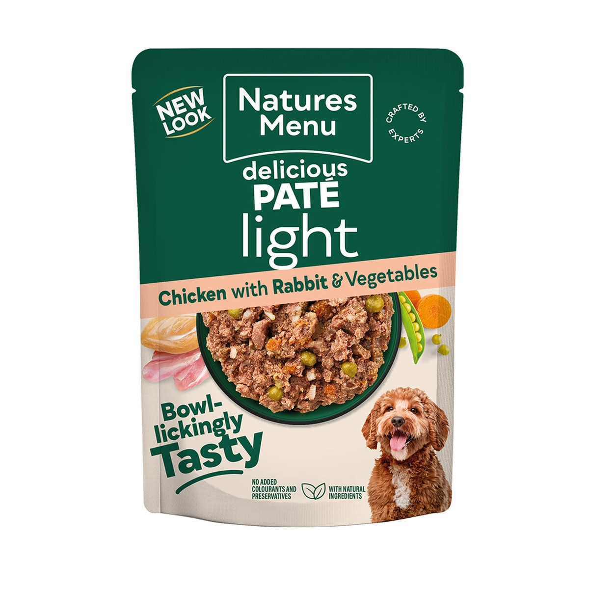 Natures Menu Dog - Light Adult Pouch Box Chicken With Rabbit 8x300g