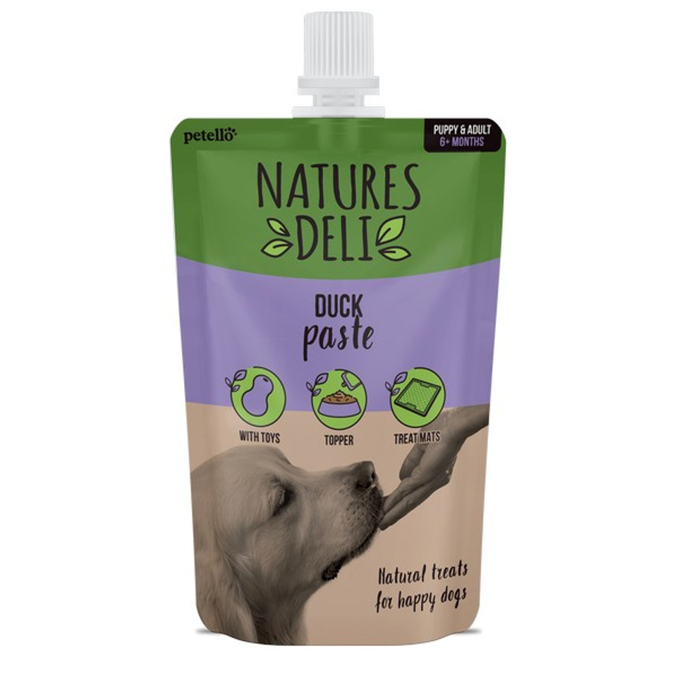 Natures Deli Duck Paste Pouch 100g