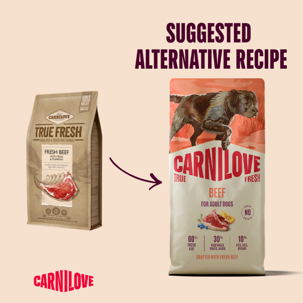 Carnilove Dog - True Fresh Beef 1.5kg