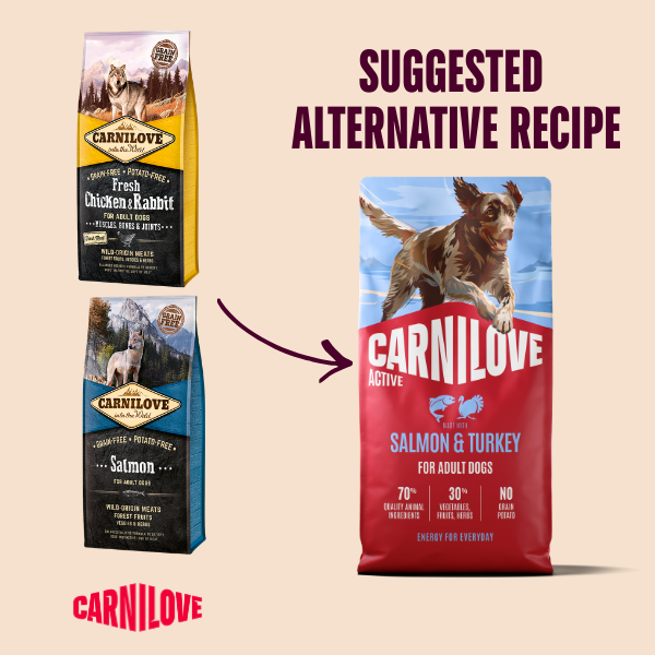 Carnilove Dog - Active Salmon & Turkey Adult 12kg