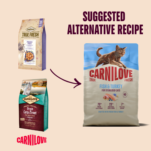 Carnilove Cat - True Fresh Fish & Turkey 2kg