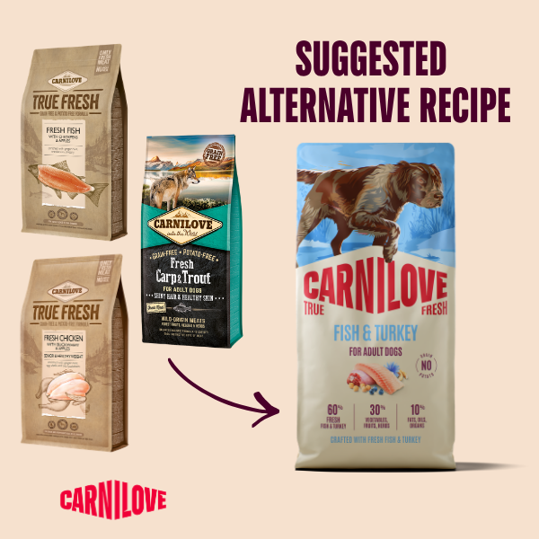 Carnilove Dog - True Fresh Fish & Turkey 12kg