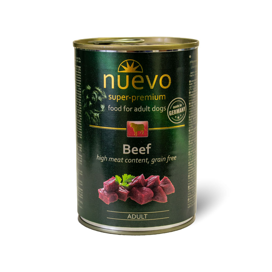 Nuevo Dog Adult Beef 6x400g
