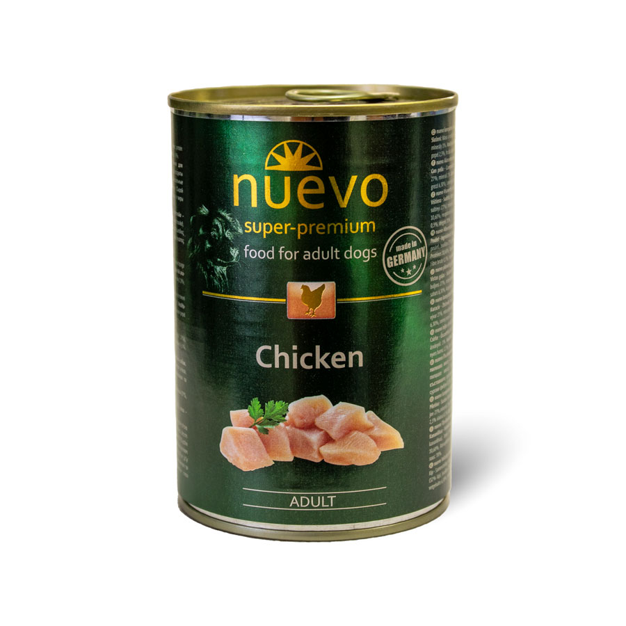 Nuevo Dog Adult Chicken 6x400g