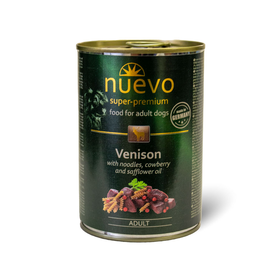 Nuevo Dog Adult Venison 6x400g