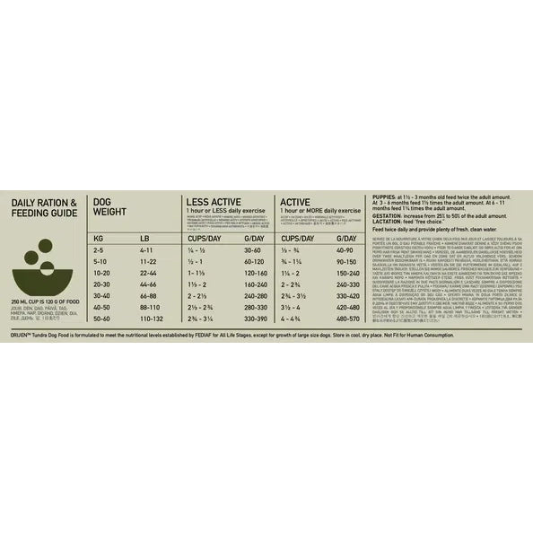 Orijen Dog - Tundra 6kg