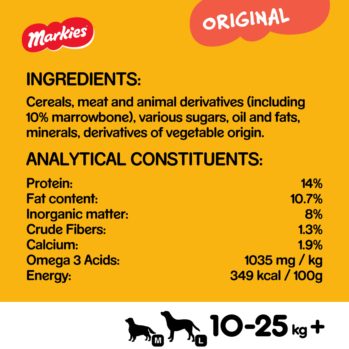 Pedigree Markies Marrobone Original 12.5kg