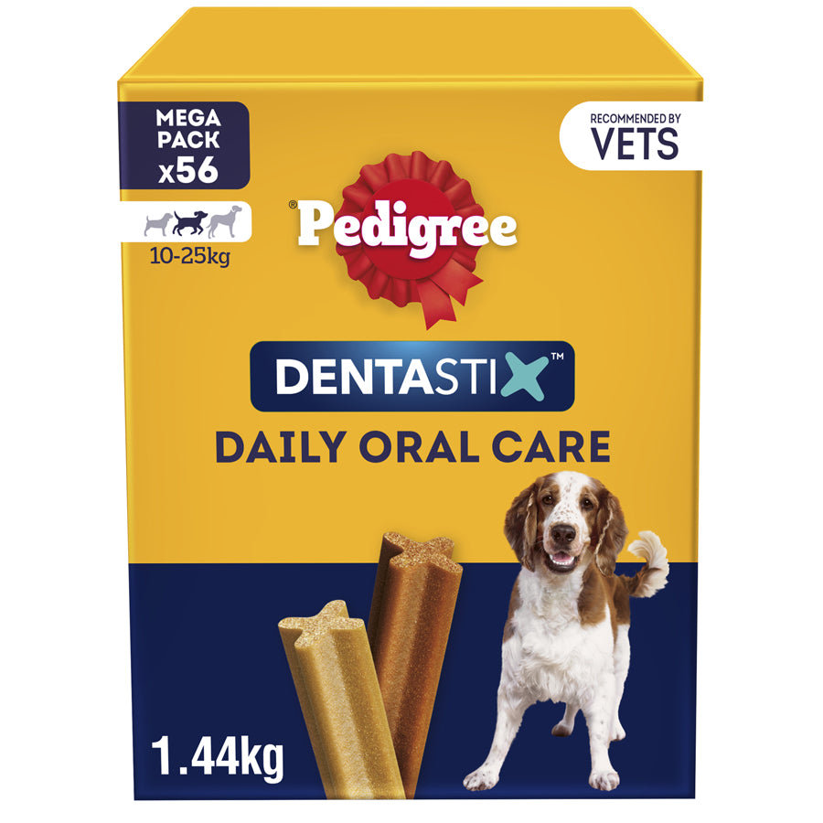 Pedigree Dentastix Medium 56 Pack 10-25kg