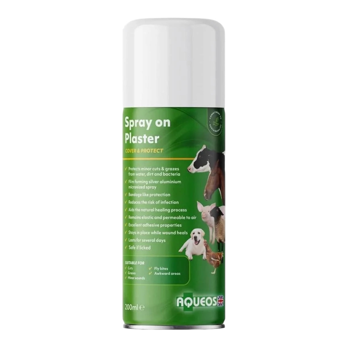 Aqueos Spray on Plaster 200ml