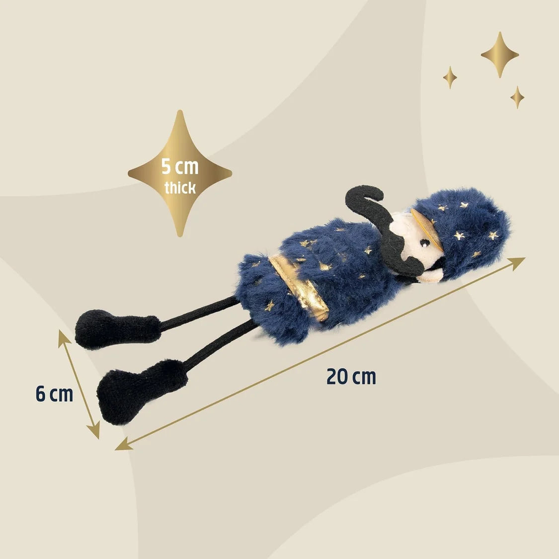 Rosewood Cupid & Comet Ned Nutcracker