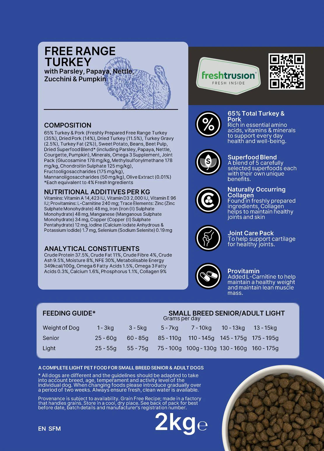 Artisan Superfood Turkey Puppy Dry Food 2kg