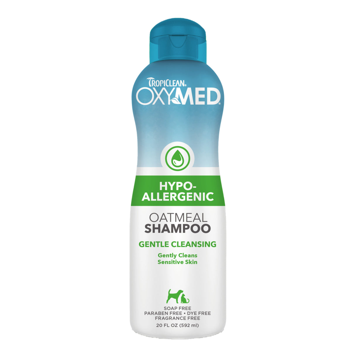 Tropiclean OxyMed Hypo-Allergenic Oatmeal Shampoo 592ml