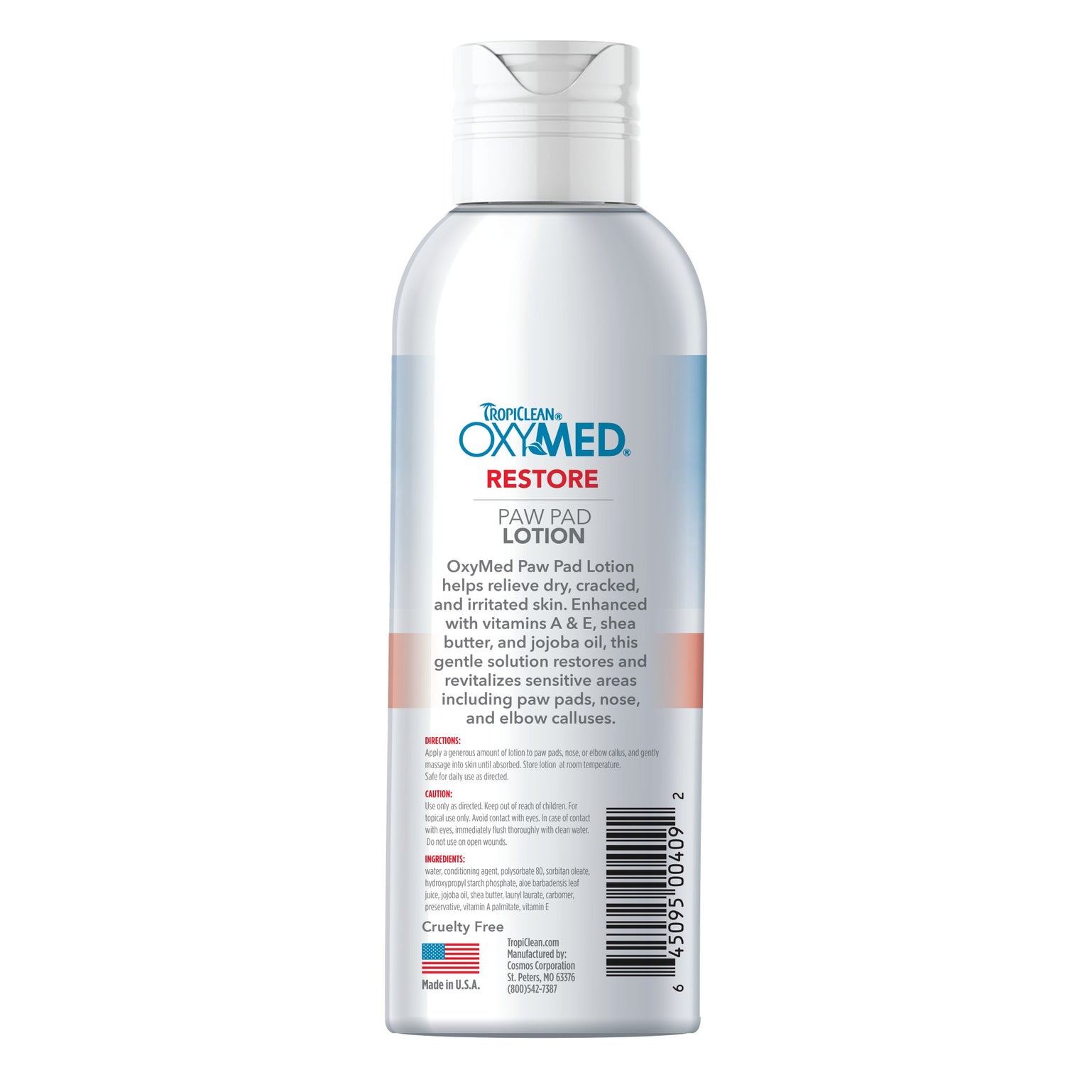 Tropiclean OxyMed Paw Pad Lotion 118ml