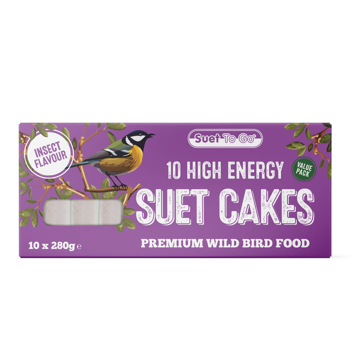 Suet To Go Suet Cakes Insect 10 Pack