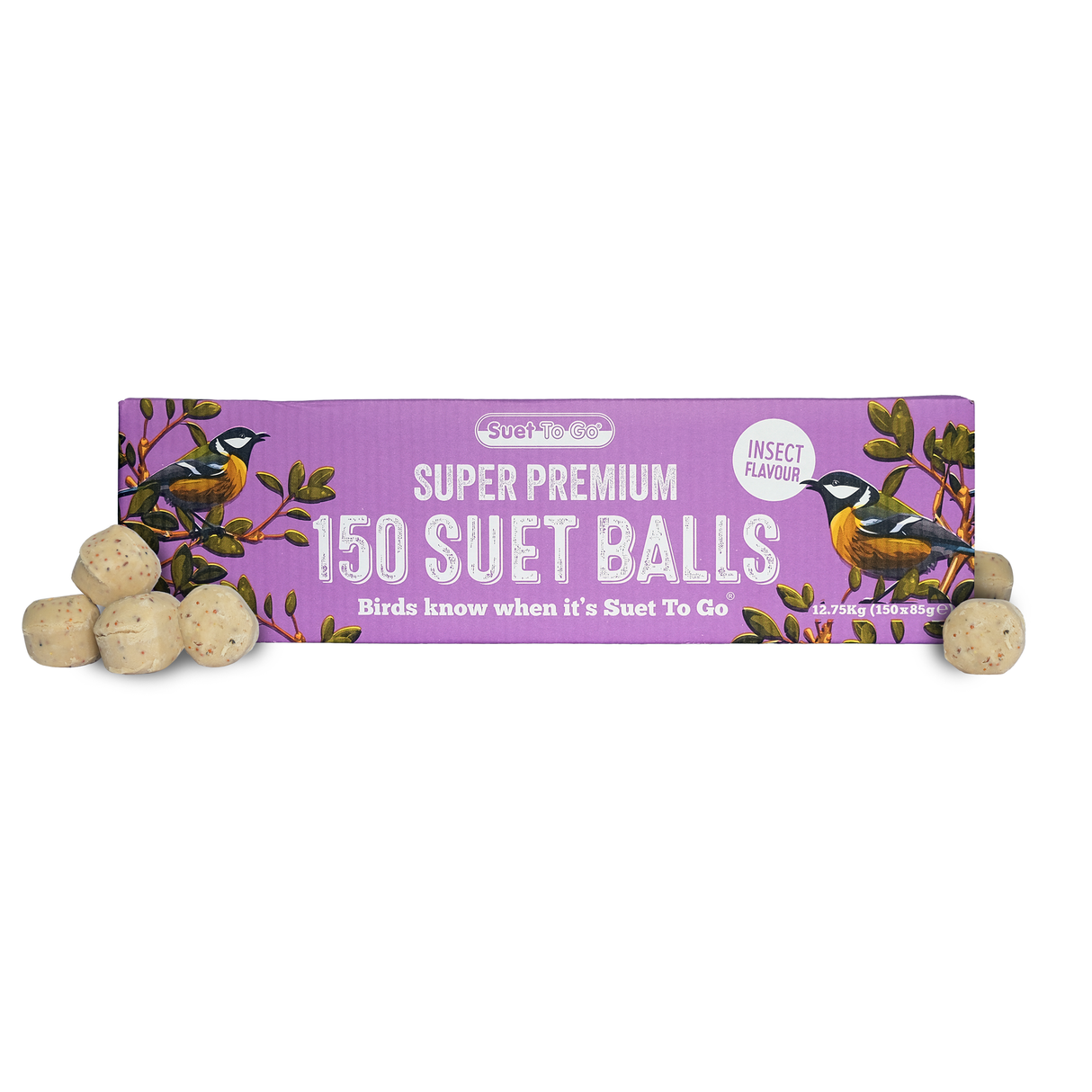 Suet To Go Suet Balls 150 Pack Insect