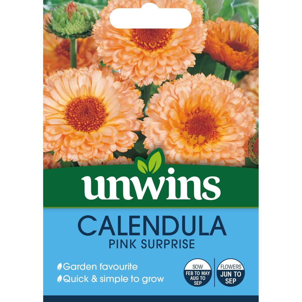 Unwins Calendula Pink Surprise