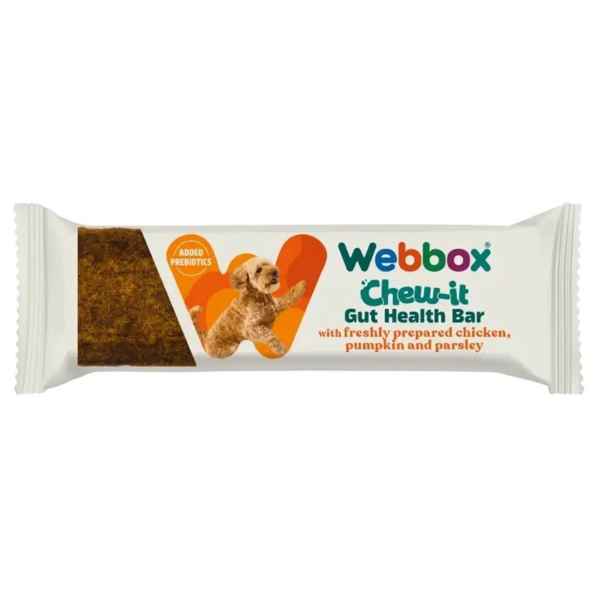 Webbox Chew-It Gut Health Bar Chicken 30g