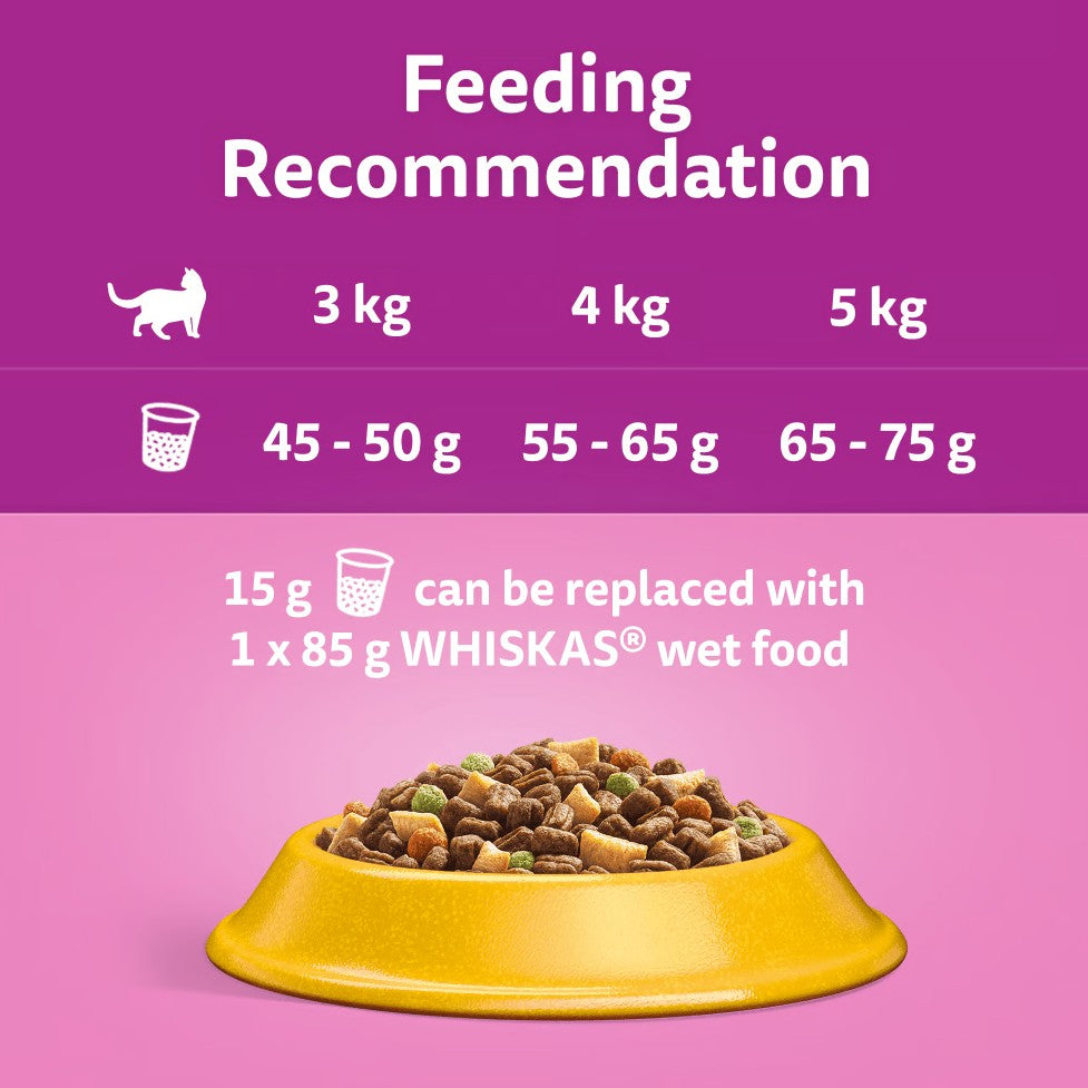 Whiskas 7+ Senior with Chicken Dry Cat Food 1.9kg
