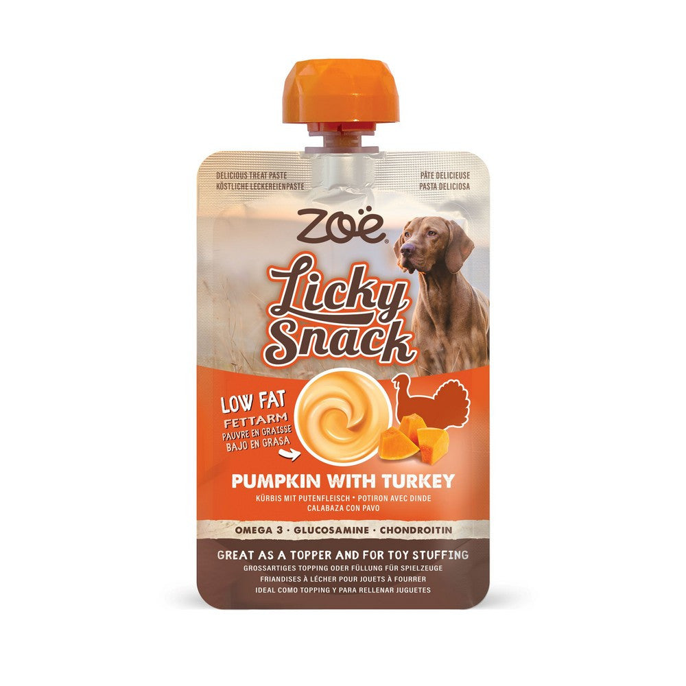 Zoe Licky Snack Pumpkin with Turkey 85g