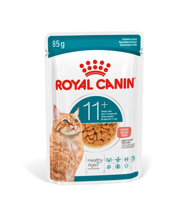 Royal Canin Cat - Pouch Box Ageing 11+ Gravy 12x85g
