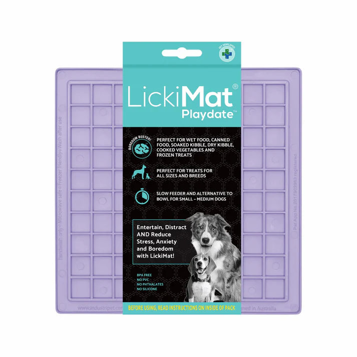 LickiMat Playdate Classic Lavender