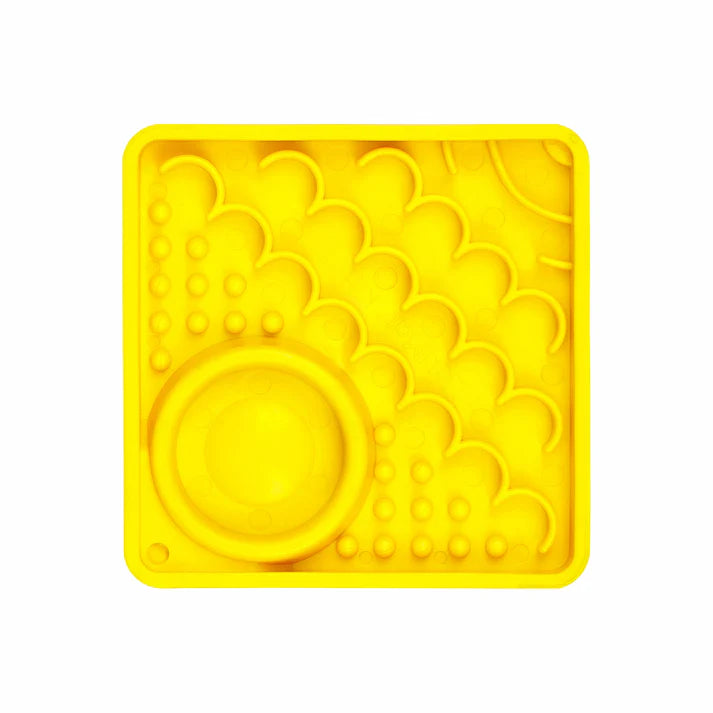 LickiMat Cat Kitty Yellow