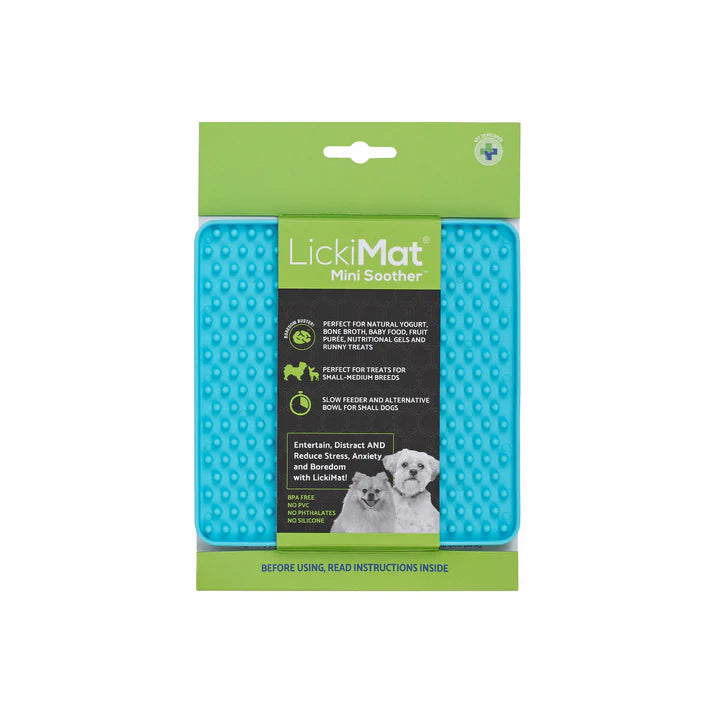 LickiMat Mini Soother Blue