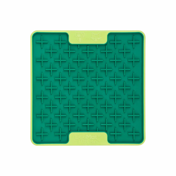 LickiMat Cat Mini Tuff Buddy Green