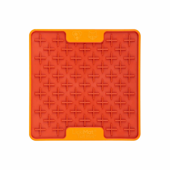 LickiMat Mini Tuff Buddy Orange