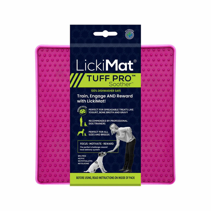 LickiMat Tuff Soother Pro Pink